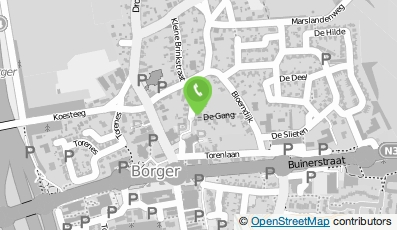 Bekijk kaart van Bytes2Manage in Borger
