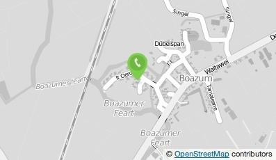Bekijk kaart van P. Boersma Handel en Dienstverlening in Boazum