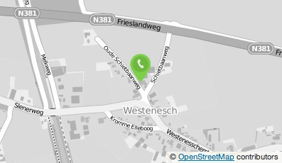 Bekijk kaart van mts. Houwing Westenesch in Emmen