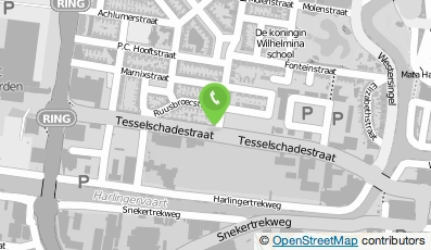 Bekijk kaart van A. Veenstra in Leeuwarden