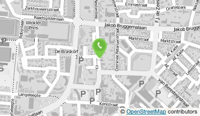 Bekijk kaart van Fysiotherapie Praktijk Oenema in Veendam