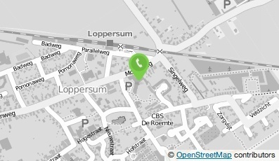 Bekijk kaart van Maatschap Prakt. Fysiotherapie Hanemaaijer en Dekker in Loppersum