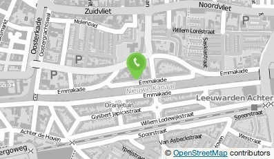 Bekijk kaart van Psychologenpraktijk Emmakade  in Leeuwarden