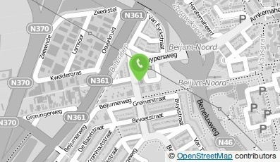 Bekijk kaart van Tandarts Lekkerkerker in Haren (Groningen)