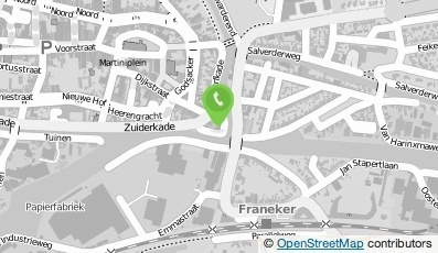 Bekijk kaart van Maatschap Fysiotherapeuten Franeker in Franeker