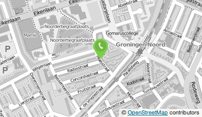 Bekijk kaart van Nadushya Yoga in Groningen