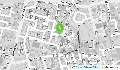 Bekijk kaart van Verloskundig Centrum Nij Libben in Kollum