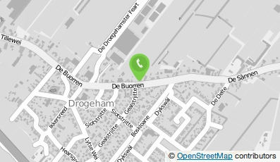 Bekijk kaart van J. Overzet in Drogeham