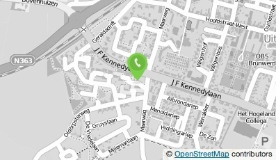 Bekijk kaart van Installatiebedrijf Kamminga  in Uithuizen