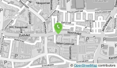 Bekijk kaart van Karin's Mobiele Pedicure Praktijk in Leeuwarden