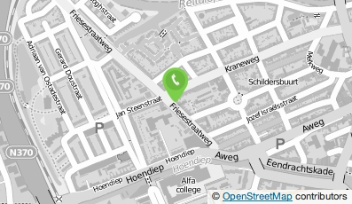 Bekijk kaart van Judith Popken  in Haren (Groningen)