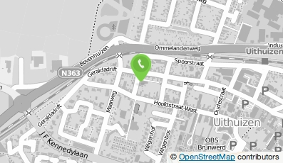 Bekijk kaart van Handelsonderneming Greta Kremer in Uithuizen