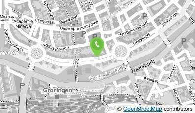 Bekijk kaart van Parodontologie Praktijk Groningen in Groningen