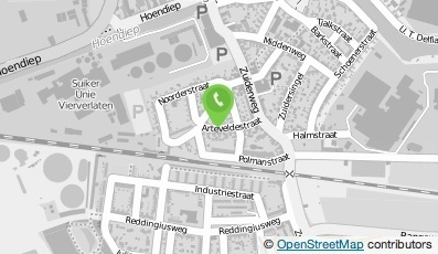 Bekijk kaart van Handelsonderneming Rommert Velda in Groningen