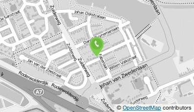 Bekijk kaart van BA Vonk  in Zuidhorn