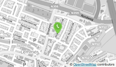 Bekijk kaart van DJ Stef in Diemen