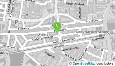 Bekijk kaart van H.W. Zijlstra tandarts  in Leeuwarden