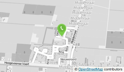 Bekijk kaart van De Tegel Boutique in Nieuweroord