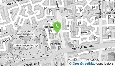 Bekijk kaart van Dierenartsenpraktijk Hoogeveen in Hoogeveen