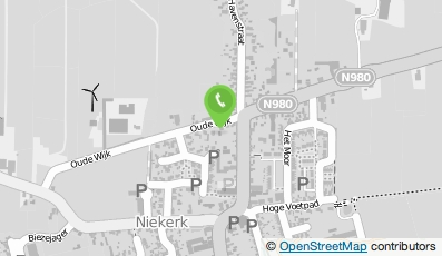 Bekijk kaart van J. Hummel Installatie Techniek in Niekerk (Groningen)