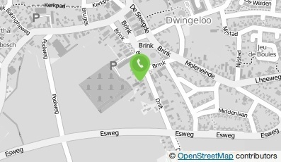 Bekijk kaart van Werkvoorzieningschap Reestmond afdeling groen in Dwingeloo