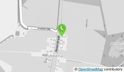 Bekijk kaart van J. de Wit, Loon en klusbedrijf in Ubbena
