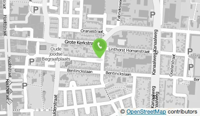 Bekijk kaart van E.A. Hennephof, tandarts  in Groningen