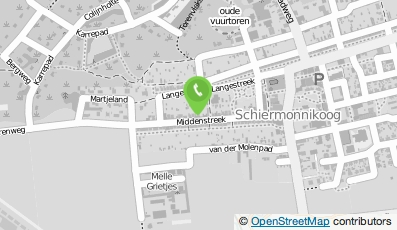 Bekijk kaart van `t Peperhúsjen  in Schiermonnikoog