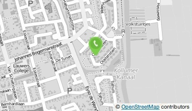 Bekijk kaart van Schildersbedrijf Foeke van der Bij in Kollum