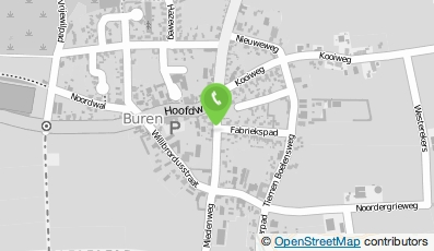 Bekijk kaart van Gunda's Office in Buren (Friesland)
