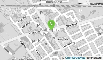 Bekijk kaart van Op de Grens in Buitenpost