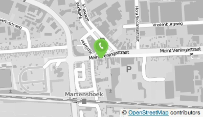 Bekijk kaart van V.O.F. Horeca Martenshoek in Hoogezand