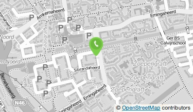Bekijk kaart van Kuipers Fysiotherapie & Training in Groningen