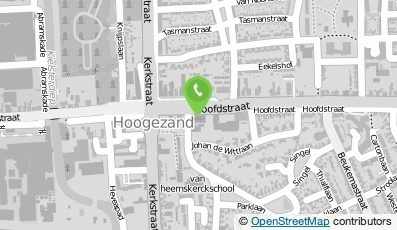 Bekijk kaart van Tandheelkundige Zorgpraktijk Kasper Veenstra in Hoogezand