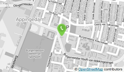 Bekijk kaart van Ruitersport Outlet Appingedam in Tjuchem