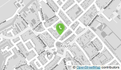 Bekijk kaart van Hondenclub Koudum in Koudum