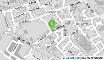 Bekijk kaart van Van Weerden Mode & Wonen in Loppersum