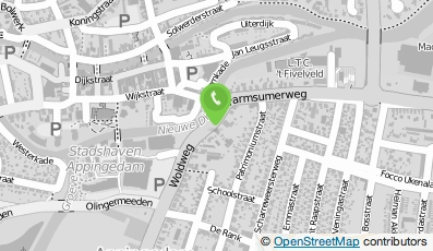 Bekijk kaart van Bouwbedrijf Perdok in Appingedam