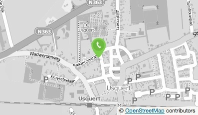 Bekijk kaart van Schildersbedrijf J. Klooster  in Usquert