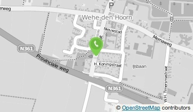 Bekijk kaart van K. Pol  in Wehe-Den Hoorn