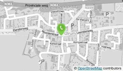 Bekijk kaart van Kapsalon Tilman  in Ulrum