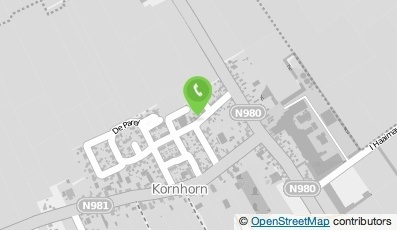 Bekijk kaart van V.O.F. Ritsma  in Kornhorn