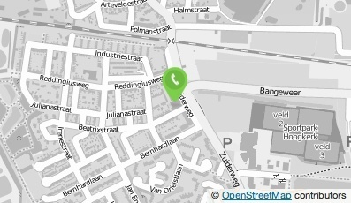 Bekijk kaart van H.H. Hulzebus Grafkisten en Rouwautobedrijf in Groningen