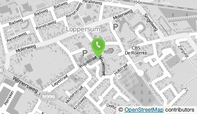 Bekijk kaart van De Wonerie in Loppersum