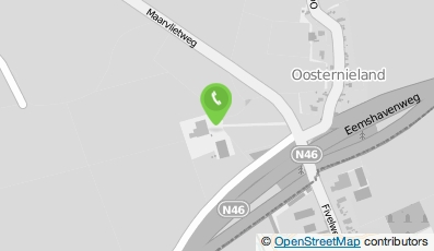 Bekijk kaart van Stal Bakker in Oosternieland