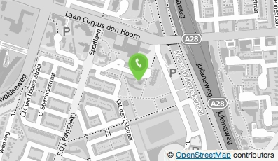 Bekijk kaart van Atelier De Clou in Haren (Groningen)