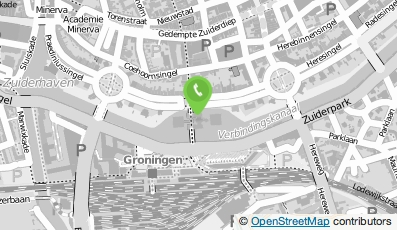 Bekijk kaart van Groninger Museumcafé B.V.  in Groningen