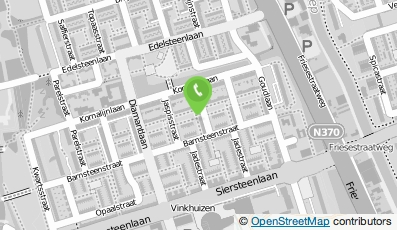 Bekijk kaart van P.J. Bode Snackwagen in Groningen