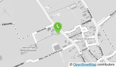 Bekijk kaart van Administratiekantoor 'De Rekenkamer' in Noordlaren