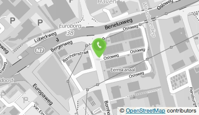 Bekijk kaart van Café-Restaurant De Ringweg  in Groningen